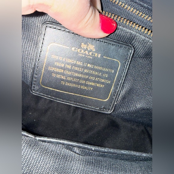 Coach Gramercy Satchel in Zebra-Print Haircalf - Picture 13 of 16